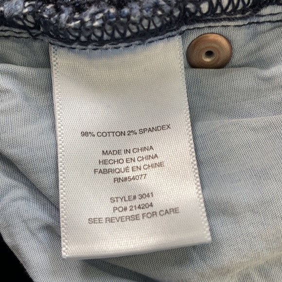 CABI Knight Curvy Skinny Dark Wash Jeans Size 0 Casual Career Work - Picture 9 of 9